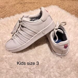 K-Swiss Classic White Kids Sneakers
